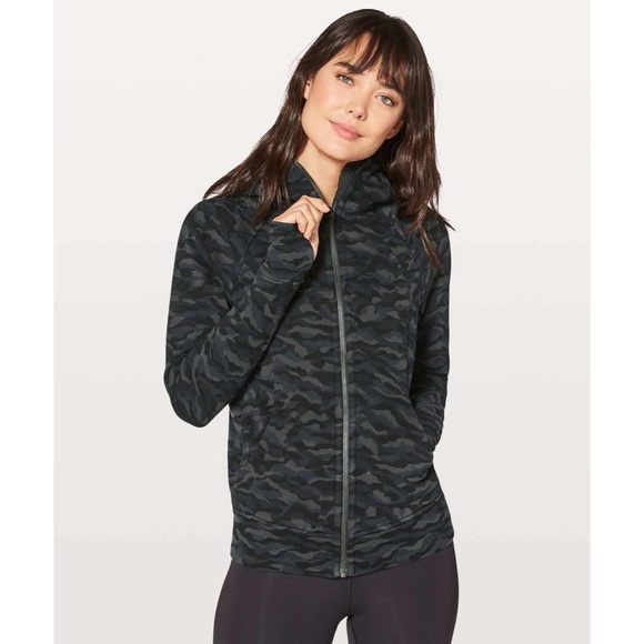 lululemon athletica Tops - Lululemon Scuba Hoodie Light Cotton Fleece